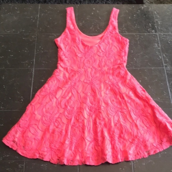 Pink Lace Tank Top Francesca’s Dress Size Small - Picture 6 of 8